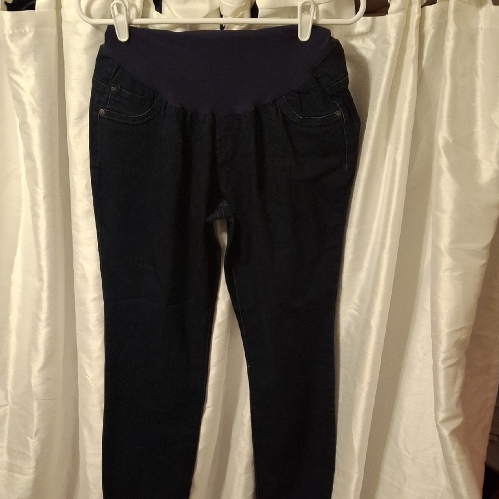 Indigo Blue💙 Dark Blue Maternity Jeans XL 💜💜💜💜